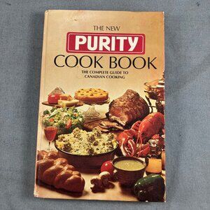 Vtg Hardcover Purity Cookbook Recipe Book
